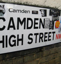 Camden high st sign